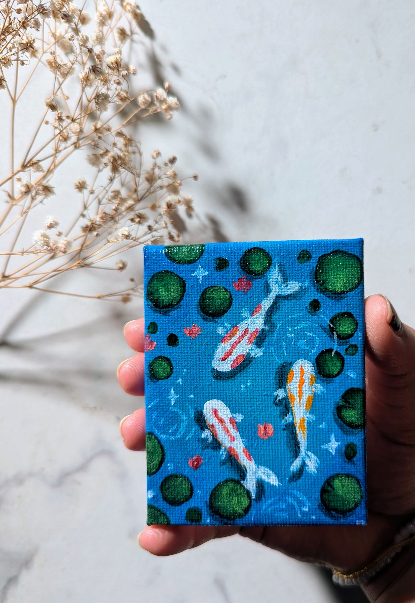 Mini Koi Fish Pond